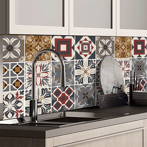 Turkish Style Retro Multicolor Crystal Tile Stickers Living Room Kitchen Bathroom Background Parquet Wall Stickers
Turkish Style Retro Multicolor Crystal Tile Stickers Living Room Kitchen Bathroom Background Parquet Wall Stickers