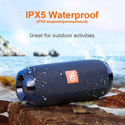 Tragbarer Bluetooth-Lautsprecher, kabelloser Bass-Subwoofer, wasserdichte Außenlautsprecher, Boombox, Aux-TF, USB-Stereo-Lautsprecher, Musikbox
Tragbarer Bluetooth-Lautsprecher, kabelloser Bass-Subwoofer, wasserdichte Außenlautsprecher, Boombox, Aux-TF, USB-Stereo-Lautsprecher, Musikbox
