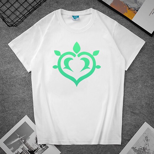 Inspired by Genshin Impact Cosplay T-shirt Cartoon 100% Polyester Anime Harajuku Graphic Kawaii T-shirt For Men's / Women's / Couple's
Inspired by Genshin Impact Cosplay T-shirt Cartoon 100% Polyester Anime Harajuku Graphic Kawaii T-shirt For Men's / Women's / Couple's