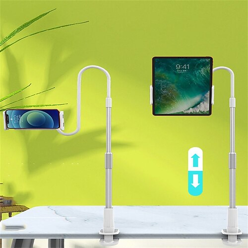 Gooseneck Phone Holder Portable Sticky Solid Phone Holder for Desk Bedside Selfies / Vlogging / Live Streaming Compatible with Tablet All Mobile Phone Phone Accessory
Gooseneck Phone Holder Portable Sticky Solid Phone Holder for Desk Bedside Selfies / Vlogging / Live Streaming Compatible with Tablet All Mobile Phone Phone Accessory