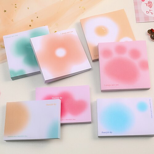10 pcs Sticky notes 33 3.52.4 inch Colorful Paper Cute Self-adhesive Kawaii Post It Notes for School Student Home
10 pcs Sticky notes 33 3.52.4 inch Colorful Paper Cute Self-adhesive Kawaii Post It Notes for School Student Home