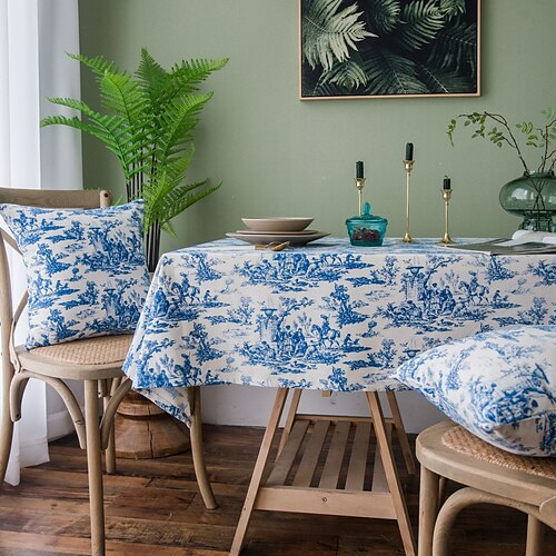 Pastoral Tablecloth Washable Table Cover with Dust-Proof Wrinkle Resistant for Restaurant, Picnic, Indoor and Outdoor Dining, Floral
Pastoral Tablecloth Washable Table Cover with Dust-Proof Wrinkle Resistant for Restaurant, Picnic, Indoor and Outdoor Dining, Floral