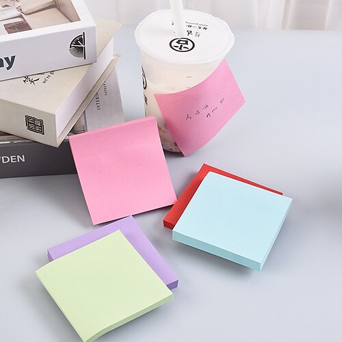 10 pcs Sticky Notes 33 inch Colorful Paper Cute Self-adhesive Kawaii Post It Notes for School Office Student
10 pcs Sticky Notes 33 inch Colorful Paper Cute Self-adhesive Kawaii Post It Notes for School Office Student