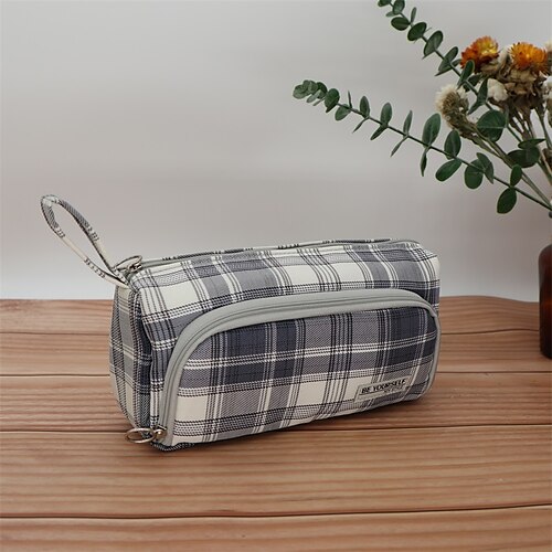 PencilCasePenPouchMarkerBag Creative Multifunction With Zipper Canvas for School Office Business
PencilCasePenPouchMarkerBag Creative Multifunction With Zipper Canvas for School Office Business