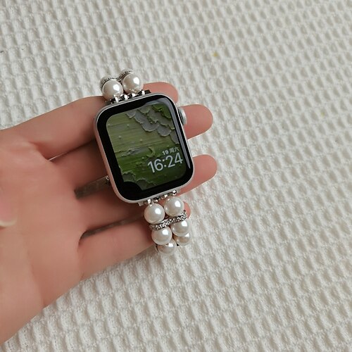 1PC Smart Watch Band Compatible with Apple iWatch Series 8 7 6 5 4 3 2 1 SE Jewelry Bracelet for iWatch Smartwatch Strap Wristband Beaded Luxury
1PC Smart Watch Band Compatible with Apple iWatch Series 8 7 6 5 4 3 2 1 SE Jewelry Bracelet for iWatch Smartwatch Strap Wristband Beaded Luxury