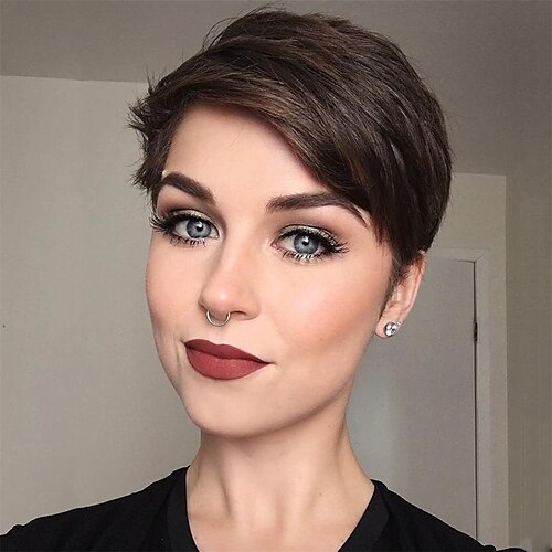 pixie cut parykker kvinders kort nisse paryk brun lagdelt syntetisk varmebestandigt hår erstatning paryk til daglig fest halloween
pixie cut parykker kvinders kort nisse paryk brun lagdelt syntetisk varmebestandigt hår erstatning paryk til daglig fest halloween