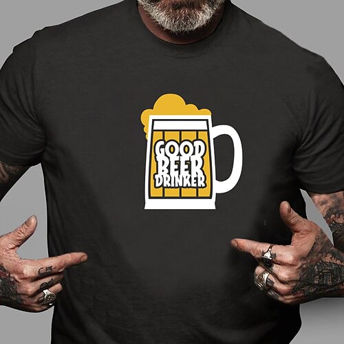 Men's T shirt Hot Stamping Round Neck Casual Daily Print Short Sleeve Tops Simple Basic Blue Black Gray
Men's T shirt Hot Stamping Round Neck Casual Daily Print Short Sleeve Tops Simple Basic Blue Black Gray