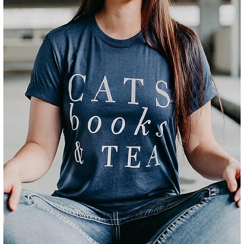 Cats Books and Tea - Cat Lover Gift - Cat Shirt - Book Lover - Cat Tshirt - Book Lover Gift - Kitten Tshirt - Reading Shirt, Funny Cat Shirt
Cats Books and Tea - Cat Lover Gift - Cat Shirt - Book Lover - Cat Tshirt - Book Lover Gift - Kitten Tshirt - Reading Shirt, Funny Cat Shirt