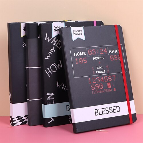4 pcs Lined Notebook Lined A5 5.8×8.3 Inch A7 2.9×4.1 Inch Aesthetic Simplicity Paper Hardcover Portable 80 Pages Notebook for School Office Student
4 pcs Lined Notebook Lined A5 5.8×8.3 Inch A7 2.9×4.1 Inch Aesthetic Simplicity Paper Hardcover Portable 80 Pages Notebook for School Office Student