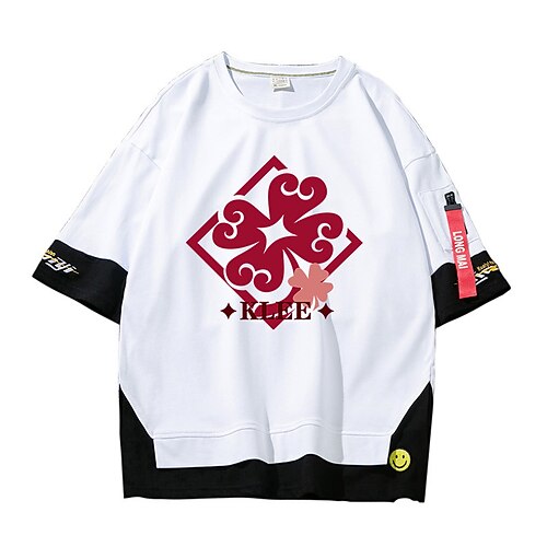 Inspired by Genshin Impact Klee T-shirt Cartoon 100% Polyester Anime Harajuku Graphic Kawaii T-shirt For Men's / Women's / Couple's
Inspired by Genshin Impact Klee T-shirt Cartoon 100% Polyester Anime Harajuku Graphic Kawaii T-shirt For Men's / Women's / Couple's