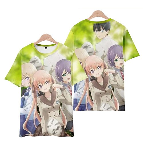 Inspired by A Couple of Cuckoos Umino Nagi Amano Erika T-shirt Anime 100% Polyester Anime Harajuku Graphic Kawaii T-shirt For Men's / Women's / Couple's
Inspired by A Couple of Cuckoos Umino Nagi Amano Erika T-shirt Anime 100% Polyester Anime Harajuku Graphic Kawaii T-shirt For Men's / Women's / Couple's