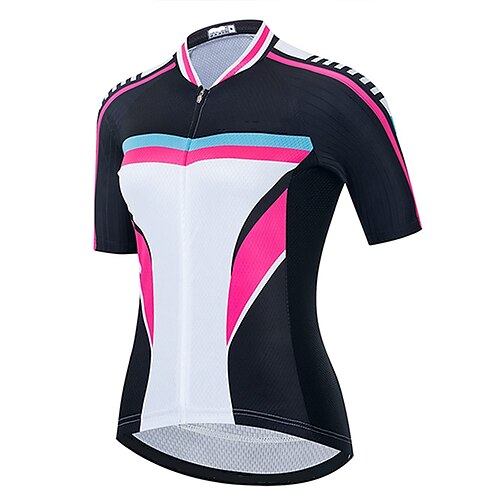 21Grams Women's Short Sleeve Cycling Jersey Summer Spandex Black Bike Top Mountain Bike MTB Road Bike Cycling Quick Dry Moisture Wicking Sports Clothing Apparel / Athleisure
21Grams Women's Short Sleeve Cycling Jersey Summer Spandex Black Bike Top Mountain Bike MTB Road Bike Cycling Quick Dry Moisture Wicking Sports Clothing Apparel / Athleisure