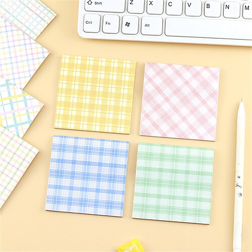 2/5 pcs Sticky notes 2.952.95 inch Colorful PET Cute Self-adhesive Post It Notes for School Office Student
2/5 pcs Sticky notes 2.952.95 inch Colorful PET Cute Self-adhesive Post It Notes for School Office Student