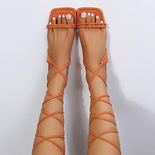 Women's Sandals Plus Size Flat Heel Round Toe Minimalism Daily Walking Shoes PU Leather Loafer Spring Summer Solid Colored Pink Orange Beige
Women's Sandals Plus Size Flat Heel Round Toe Minimalism Daily Walking Shoes PU Leather Loafer Spring Summer Solid Colored Pink Orange Beige