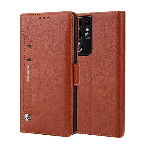 Phone Case For Samsung Galaxy Full Body Case S22 Ultra Plus S21 FE S20 Note 10 Shockproof Card Holder Slots Kickstand Solid Colored PU Leather
Phone Case For Samsung Galaxy Full Body Case S22 Ultra Plus S21 FE S20 Note 10 Shockproof Card Holder Slots Kickstand Solid Colored PU Leather