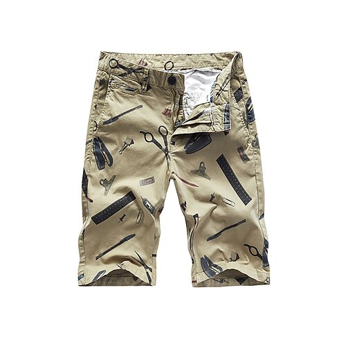 Men's Classic Style Fashion Shorts Cargo Shorts Pocket Print Knee Length Pants Casual Daily Graphic Prints Cotton Blend Comfort Breathable Mid Waist Army Green Khaki Red 32 33 34 36 38
Men's Classic Style Fashion Shorts Cargo Shorts Pocket Print Knee Length Pants Casual Daily Graphic Prints Cotton Blend Comfort Breathable Mid Waist Army Green Khaki Red 32 33 34 36 38