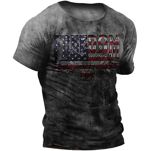 Herren T Shirt Graphic Buchstabe Rundhalsausschnitt Grau 3D-Druck Outdoor Casual Kurzarm Bedruckt Bekleidung Vintage Modisch Designer Groß und hoch / Sommer / Sommer
Herren T Shirt Graphic Buchstabe Rundhalsausschnitt Grau 3D-Druck Outdoor Casual Kurzarm Bedruckt Bekleidung Vintage Modisch Designer Groß und hoch / Sommer / Sommer
