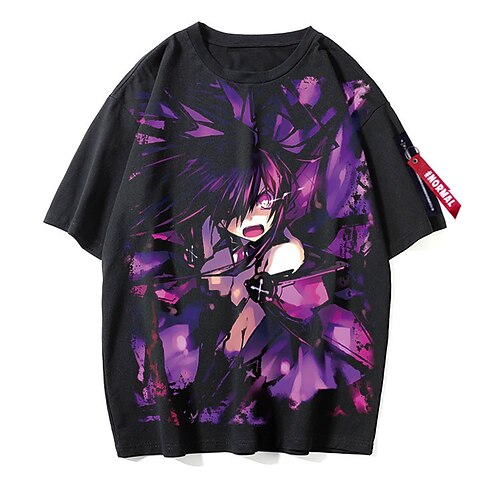 Inspired by Date A Live Tohka Yatogami Cosplay Costume T-shirt Polyester / Cotton Blend Pattern Harajuku Graphic Kawaii T-shirt For Men's / Women's / Couple's
Inspired by Date A Live Tohka Yatogami Cosplay Costume T-shirt Polyester / Cotton Blend Pattern Harajuku Graphic Kawaii T-shirt For Men's / Women's / Couple's