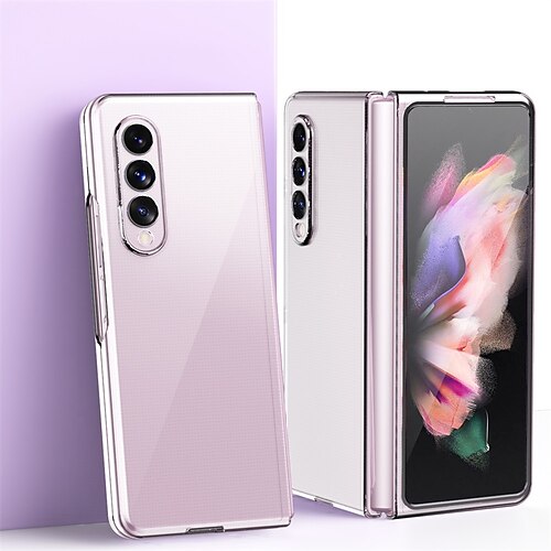 Phone Case For Samsung Galaxy Full Body Case Z Fold3 Shockproof Dustproof Plating Solid Colored PC
Phone Case For Samsung Galaxy Full Body Case Z Fold3 Shockproof Dustproof Plating Solid Colored PC
