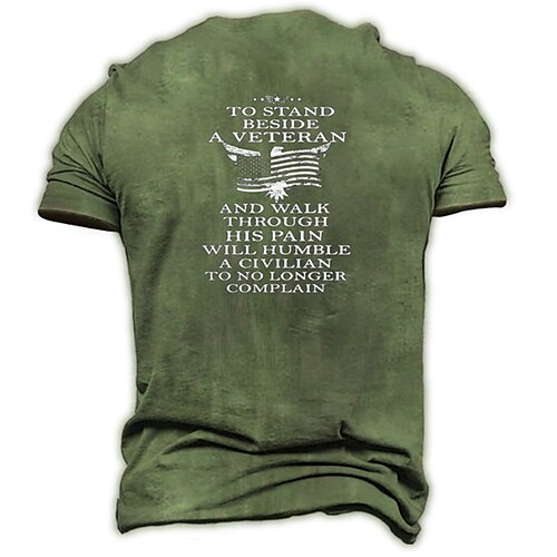 Men's Unisex T shirt 3D Print Graphic Prints Letter Crew Neck Street Daily Print Short Sleeve Tops Casual Designer Big and Tall Papa T Shirts Green / Summer
Men's Unisex T shirt 3D Print Graphic Prints Letter Crew Neck Street Daily Print Short Sleeve Tops Casual Designer Big and Tall Papa T Shirts Green / Summer