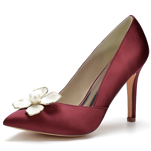 Mujer Zapatos de boda Zapatos De Vestir Boda Tacones De Boda Verano Pedrería Tacón de Aguja Dedo Puntiagudo Elegante Sensual Ropa de Noche Casual Satén Mocasín Color sólido Negro Blanco Marfil
Mujer Zapatos de boda Zapatos De Vestir Boda Tacones De Boda Verano Pedrería Tacón de Aguja Dedo Puntiagudo Elegante Sensual Ropa de Noche Casual Satén Mocasín Color sólido Negro Blanco Marfil