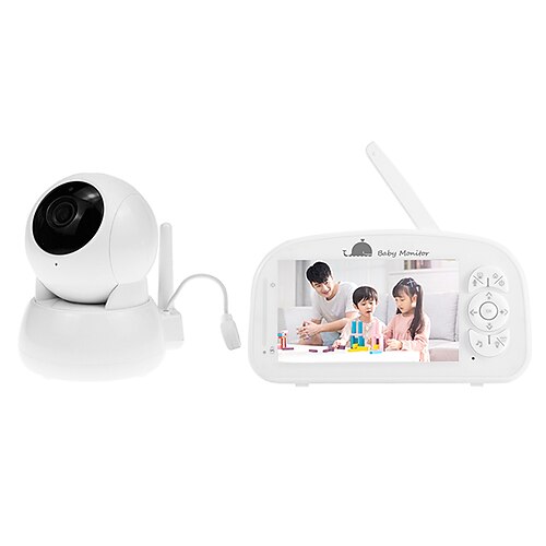 5.0 Inch Baby Monitor with Camera Wireless Video Color 720P HD Nanny Security Night Vision Temperature Camera
5.0 Inch Baby Monitor with Camera Wireless Video Color 720P HD Nanny Security Night Vision Temperature Camera