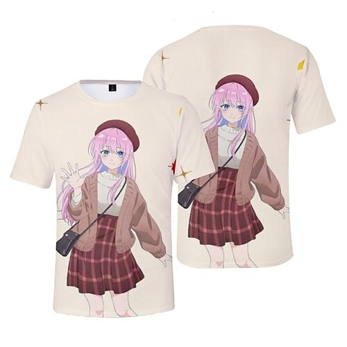 Inspired by Shikimori's Not Just a Cutie Shikimori Micchon Cosplay Costume T-shirt 100% Polyester Pattern Harajuku Graphic Kawaii T-shirt For Men's / Women's / Couple's
Inspired by Shikimori's Not Just a Cutie Shikimori Micchon Cosplay Costume T-shirt 100% Polyester Pattern Harajuku Graphic Kawaii T-shirt For Men's / Women's / Couple's