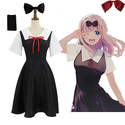 Inspired by Kaguya Sama: Love Is War Fujiwara Chika Anime Cosplay Costumes Japanese Cosplay Suits Costume For Women's
Inspired by Kaguya Sama: Love Is War Fujiwara Chika Anime Cosplay Costumes Japanese Cosplay Suits Costume For Women's