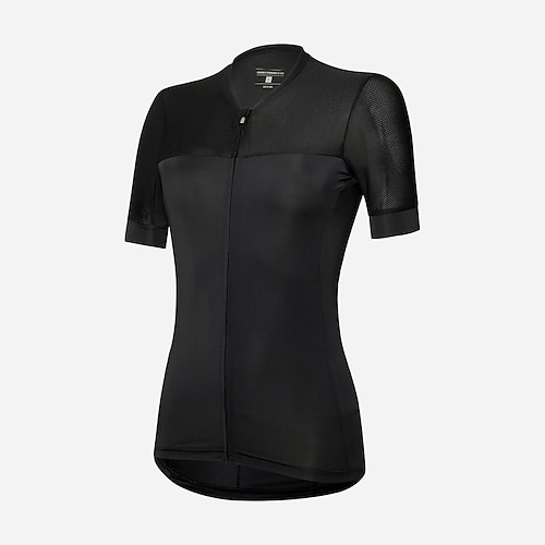 21Grams Women's Short Sleeve Cycling Jersey Summer Spandex Black Patchwork Bike Top Mountain Bike MTB Road Bike Cycling Quick Dry Moisture Wicking Sports Clothing Apparel / Athleisure
21Grams Women's Short Sleeve Cycling Jersey Summer Spandex Black Patchwork Bike Top Mountain Bike MTB Road Bike Cycling Quick Dry Moisture Wicking Sports Clothing Apparel / Athleisure