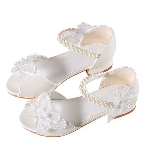 Girls' Heels Flower Girl Shoes PU Non-slipping Princess Shoes Big Kids(7years ) Little Kids(4-7ys) Toddler(2-4ys) Festival Dancing Buckle Lace White Spring Summer
Girls' Heels Flower Girl Shoes PU Non-slipping Princess Shoes Big Kids(7years ) Little Kids(4-7ys) Toddler(2-4ys) Festival Dancing Buckle Lace White Spring Summer