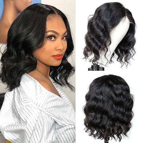 Lace Front Wig Body Wavy Bob 4x4x1 T Part Lace Front Wigs Human Hair Wigs for Black Women 4x1 Lace Closure Wig Brazilian Virgin Body Wave Wigs Human Hair Bob Wigs Pre Plucked with Baby Hair
Lace Front Wig Body Wavy Bob 4x4x1 T Part Lace Front Wigs Human Hair Wigs for Black Women 4x1 Lace Closure Wig Brazilian Virgin Body Wave Wigs Human Hair Bob Wigs Pre Plucked with Baby Hair