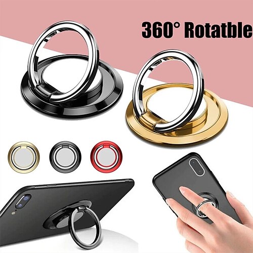 Multi-functional 360 Rotation Finger Ring Mobile Phone Holder Stand Magnetic Mount for Tablet Watch Movies Listen Music Makeup
Multi-functional 360 Rotation Finger Ring Mobile Phone Holder Stand Magnetic Mount for Tablet Watch Movies Listen Music Makeup