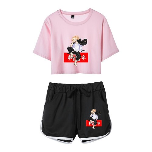 Inspired by Tokyo Revengers Cosplay Outfits Crop Top 100% Polyester Anime Harajuku Graphic Shorts For Women's
Inspired by Tokyo Revengers Cosplay Outfits Crop Top 100% Polyester Anime Harajuku Graphic Shorts For Women's