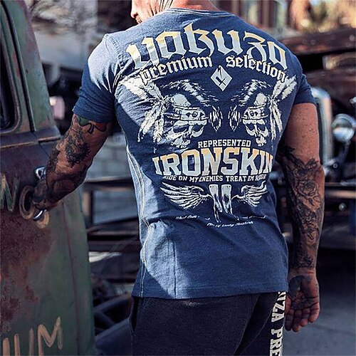 Men's Unisex T shirt 3D Print Graphic Prints Skull Crew Neck Street Daily Print Short Sleeve Tops Casual Designer Big and Tall Papa T Shirts Blue
Men's Unisex T shirt 3D Print Graphic Prints Skull Crew Neck Street Daily Print Short Sleeve Tops Casual Designer Big and Tall Papa T Shirts Blue