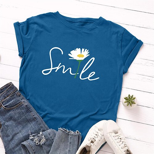 Women's Plus Size Tops Blouse T shirt Tee Floral Print Short Sleeve Crewneck Basic Streetwear Daily Vacation Cotton Spring Summer Green White
Women's Plus Size Tops Blouse T shirt Tee Floral Print Short Sleeve Crewneck Basic Streetwear Daily Vacation Cotton Spring Summer Green White