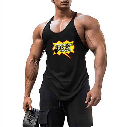 Men's Tank Top Vest Hot Stamping Graphic Prints Letter Plus Size Crew Neck Daily Sports Print Sleeveless Tops Fashion Classic Designer Hawaiian Green Blue Black
Men's Tank Top Vest Hot Stamping Graphic Prints Letter Plus Size Crew Neck Daily Sports Print Sleeveless Tops Fashion Classic Designer Hawaiian Green Blue Black