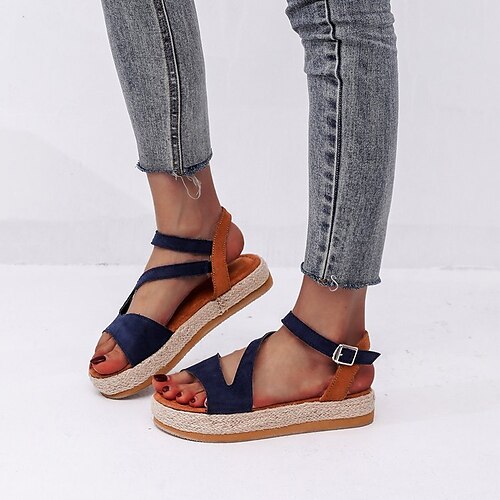 Mujer Sandalias Tallas Grandes Trabajo Diario Verano Purpurina Tacón Plano Dedo redondo Casual Zapatos de Paseo PU Mocasín Color sólido Negro Blanco Azul
Mujer Sandalias Tallas Grandes Trabajo Diario Verano Purpurina Tacón Plano Dedo redondo Casual Zapatos de Paseo PU Mocasín Color sólido Negro Blanco Azul