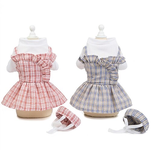 Small Dog Dress with Hat Puppy Dress Pet Skirts Dog Skirts Summer Apparel Clothes Hat Puppy Skirt Shirt Dress for Small Dogs Cats Pet Puppy
Small Dog Dress with Hat Puppy Dress Pet Skirts Dog Skirts Summer Apparel Clothes Hat Puppy Skirt Shirt Dress for Small Dogs Cats Pet Puppy