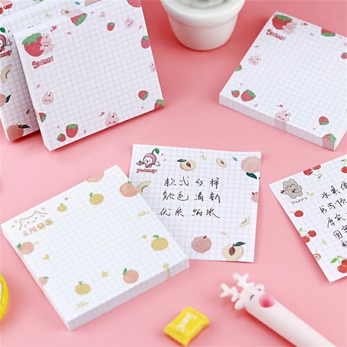 5 pcs Sticky notes 3.153.15 inch Colorful Paper Cute Self-adhesive Post It Notes for School Office Student
5 pcs Sticky notes 3.153.15 inch Colorful Paper Cute Self-adhesive Post It Notes for School Office Student
