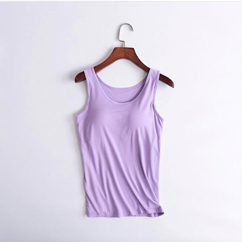 Women's Tank Top Green Purple Pink Plain Sleeveless Casual Daily Basic Casual Round Neck S
Women's Tank Top Green Purple Pink Plain Sleeveless Casual Daily Basic Casual Round Neck S