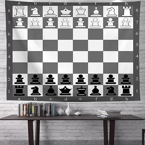 Chess Wall Tapestry Art Decor Blanket Curtain Hanging Home Bedroom Living Room Decoration Polyester
Chess Wall Tapestry Art Decor Blanket Curtain Hanging Home Bedroom Living Room Decoration Polyester