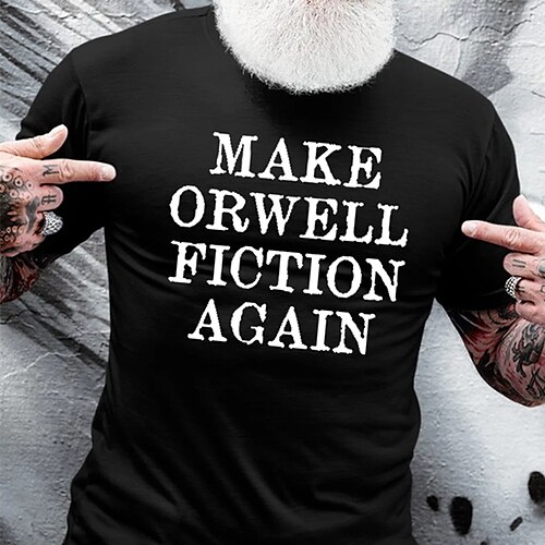Men's T shirt Hot Stamping Graphic Letter Crew Neck Street Casual Print Short Sleeve Tops Basic Fashion Classic Comfortable White Black
Men's T shirt Hot Stamping Graphic Letter Crew Neck Street Casual Print Short Sleeve Tops Basic Fashion Classic Comfortable White Black
