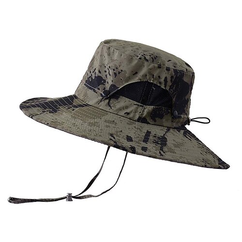 Men's Women's Sun Hat Fishing Hat Hiking Hat Boonie hat Wide Brim Summer Outdoor UV Sun Protection Sunscreen UV Protection Breathable Hat Camouflage Double top camouflage grey Double top camouflage
Men's Women's Sun Hat Fishing Hat Hiking Hat Boonie hat Wide Brim Summer Outdoor UV Sun Protection Sunscreen UV Protection Breathable Hat Camouflage Double top camouflage grey Double top camouflage