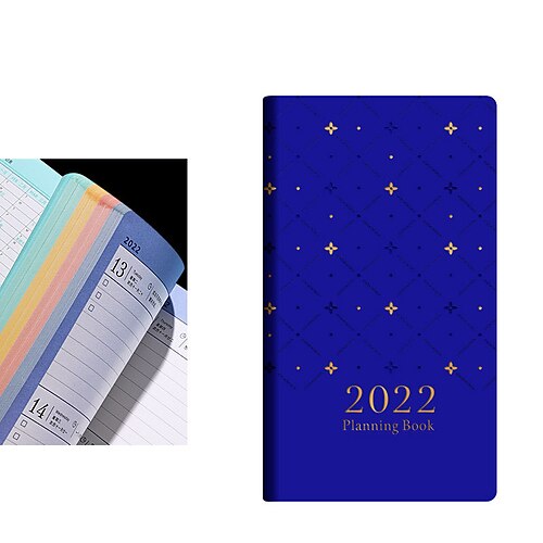 2022 Pocket Daily Weekly Monthly Planner A6 4.1×5.8 Inch Classic PU Hardcover Portable Mini Small Planner 272 Pages for School Office Student
2022 Pocket Daily Weekly Monthly Planner A6 4.1×5.8 Inch Classic PU Hardcover Portable Mini Small Planner 272 Pages for School Office Student