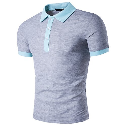 Men's Shirt Color Block Turndown Casual Daily Button-Down Short Sleeve Tops Casual Fashion Streetwear Cool White Black Light gray
Men's Shirt Color Block Turndown Casual Daily Button-Down Short Sleeve Tops Casual Fashion Streetwear Cool White Black Light gray