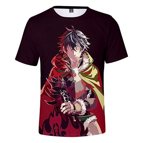 Inspired by The Rising of the Shield Hero Naofumi Iwatani Cosplay Costume T-shirt 100% Polyester Pattern Harajuku Graphic Kawaii T-shirt For Men's / Women's / Couple's
Inspired by The Rising of the Shield Hero Naofumi Iwatani Cosplay Costume T-shirt 100% Polyester Pattern Harajuku Graphic Kawaii T-shirt For Men's / Women's / Couple's