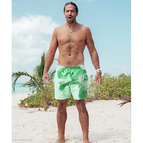 Men's Swim Shorts Swim Trunks Quick Dry Lightweight Board Shorts Bathing Suit Mesh Lining Drawstring with Pockets Swimming Surfing Beach Water Sports Plaid Summer
Men's Swim Shorts Swim Trunks Quick Dry Lightweight Board Shorts Bathing Suit Mesh Lining Drawstring with Pockets Swimming Surfing Beach Water Sports Plaid Summer