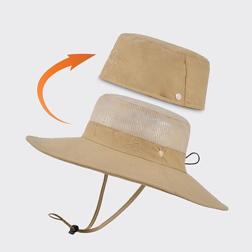 Men's Women's Sun Hat Fishing Hat Hiking Hat Boonie hat Wide Brim Summer Outdoor UV Sun Protection Sunscreen UV Protection Breathable Hat Double Top - Beige Double Top - Black Double Top - Army Green
Men's Women's Sun Hat Fishing Hat Hiking Hat Boonie hat Wide Brim Summer Outdoor UV Sun Protection Sunscreen UV Protection Breathable Hat Double Top - Beige Double Top - Black Double Top - Army Green