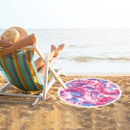 Circle Round Microfiber Mandala Beach Towel Blanket,Large Soft Absorbent Fast Dry Sand Free Picnic Yoga Mat Boho Wall Decor
Circle Round Microfiber Mandala Beach Towel Blanket,Large Soft Absorbent Fast Dry Sand Free Picnic Yoga Mat Boho Wall Decor