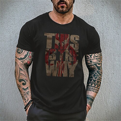 Men's T shirt Hot Stamping Graphic Letter Crew Neck Street Casual Print Short Sleeve Tops Fashion Comfortable Sports Black
Men's T shirt Hot Stamping Graphic Letter Crew Neck Street Casual Print Short Sleeve Tops Fashion Comfortable Sports Black